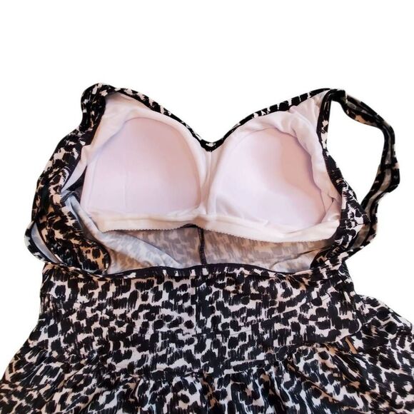 Maxine Of Hollywood One Piece Swim Dress - Picture 7 of 7